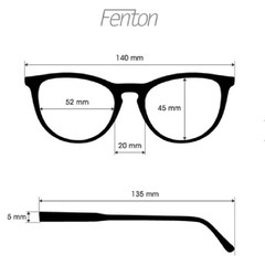 FENTON Black Soft x Rose Mirror Polarized(偏光レンズ) [vidg00336-1]  の画像