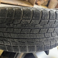 VW パサート純正 16インチアルミ × ブリヂストン VRX3 スタッドレス 4本セット（205/50R16）の画像