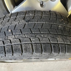 VW パサート純正 16インチアルミ × ブリヂストン VRX3 スタッドレス 4本セット（205/50R16）の画像