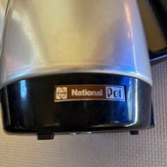 昭和レトロ　ナショナル　電気ポットの画像