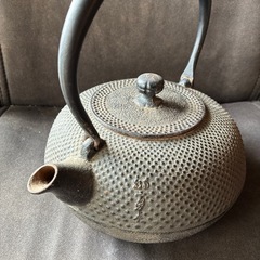 南部鉄器　鉄瓶の画像