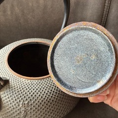 南部鉄器　鉄瓶の画像