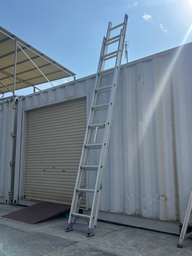 B220◇アルインコ◇2連ハシゴ 6m◇全長6.03m 縮長3.86m◇はしご◇CX-60D