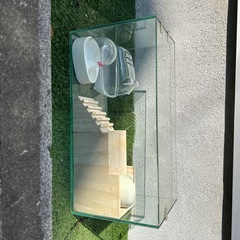 45cmハムスター用ガラス水槽の画像