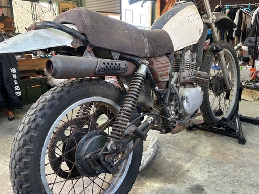 xl250s レストアベース　書類付き