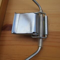 ☆良品計画 折りたたみテーブル ハイタイプ 折り畳み式ハイテーブル◆使わないときは折りたたんで収納の画像