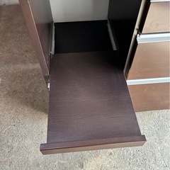 大型キッチンボード　食器棚　レンジボード の画像