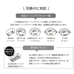 シーリングライト お花型の画像