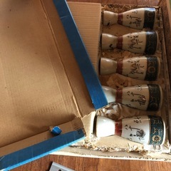 九谷、徳利、お猪口セットの画像