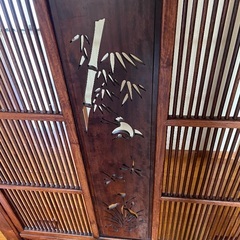 木製衝立　無料です。の画像