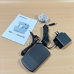 コンパクトミシン JYSM-301 ミシン ハンドメイド ミントグリーン 通電のみ確認済み 中古品販売 11Cの画像