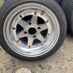 社外アルミタイヤホイールの画像