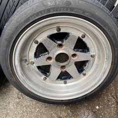 社外アルミタイヤホイールの画像