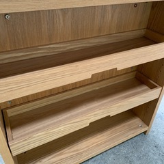 木製デスク　ダイニングテーブルの画像