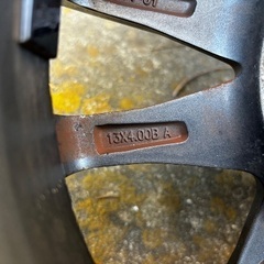 155/65R13 スタッドレスタイヤホイール4本の画像