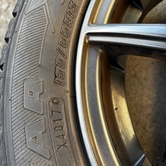 155/65R13 スタッドレスタイヤホイール4本の画像