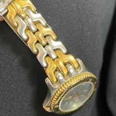 ELGIN エルジン 腕時計 クロノグラフ コンビカラー メンズ FK527Aの画像