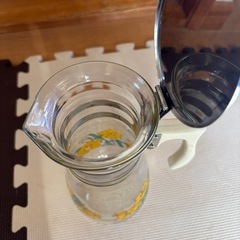 ◉昭和レトロ◉ 花柄　水差し
の画像