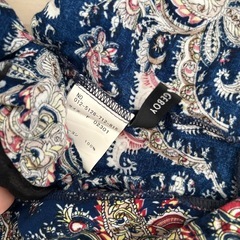 キャミソール青の画像