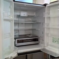 ★リユースのサカイつくば店★TK7276 Panasonic 冷蔵庫 NR-F605WPX 600L 19年製 動作確認／クリーニング済み　【リユースのサカイつくば店】 の画像