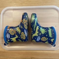 1〜2歳　長靴　青　14センチの画像