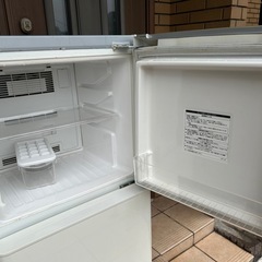 至急取り引き　土日お渡し　冷蔵庫 中古　屋外保管 の画像