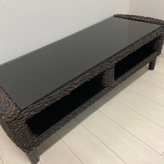 テレビボード　アジアン家具の画像