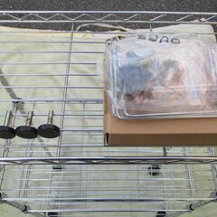 ☆IRIS OHYAMA Metal Rack メタルラック スチールラック5段◆キャスター付きの画像