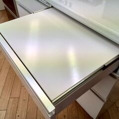 ★リユースのサカイつくば店★TK7277  レンジボード ホワイト H86.5×D50×W118 クリーニング済みの画像