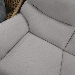 リユースのサカイ浦和店 【F336】★ソファ二人用 布 グレーの画像