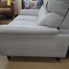 リユースのサカイ浦和店 【F336】★ソファ二人用 布 グレーの画像