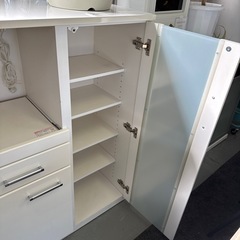 ニトリ　キッチンカウンターの画像