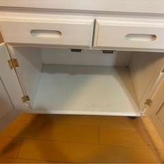 【取りに来てくださる方限定】キッチンカートの画像