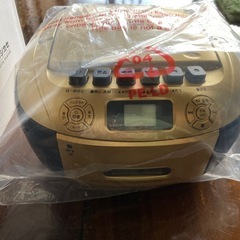 AMFMステレオCDラジカセの画像