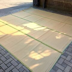 ゴザ　3枚　外仕事用にの画像