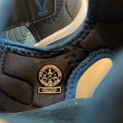 KEEN ベビーサンダル　青　15センチの画像