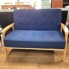 二人掛けソファ【町田市再生家具】　252350の画像