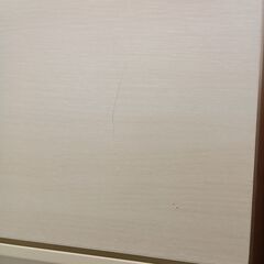 ★リユースのサカイつくば店★TK7280 IRIS　OHYAMA 食器棚 ホワイト H175.5×D41×W79.5 クリーニング済みの画像