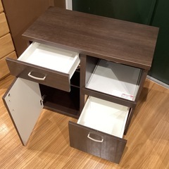 【トレファク神戸南店】ニトリ　1枚扉キッチンカウンターです‼︎【取りに来られる方限定】の画像