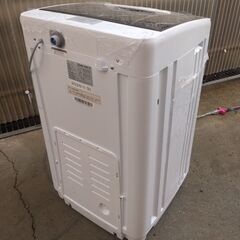 7,000円/06 未使用品★ONE STEP ワンステップ 一人暮らし向け 単身向け コンパクト 小型 縦型 タイマー機能付き 予約機能付き 全自動洗濯機 5.5kg TE-SE05S ホワイト 2025年製 新品同等の画像