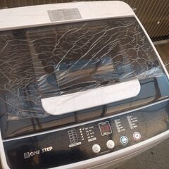 7,000円/06 未使用品★ONE STEP ワンステップ 一人暮らし向け 単身向け コンパクト 小型 縦型 タイマー機能付き 予約機能付き 全自動洗濯機 5.5kg TE-SE05S ホワイト 2025年製 新品同等の画像