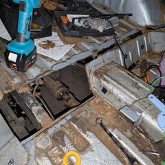 JA11V 5速マニュアル 車検切れ 部品取りジャンク 丸車での画像