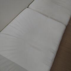 リユースのサカイ浦和店 【F339】ソファー3人掛 ホワイトの画像