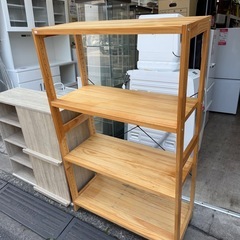 木製ラック　棚の画像
