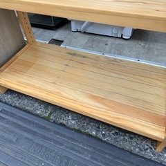 木製ラック　棚の画像