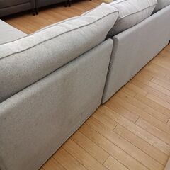 ★リユースのサカイつくば店★TK7282 IKEA 3人掛けソファ グレー H83×D165×W282 クリーニング済みの画像