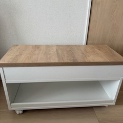 ニトリ　フロアワゴン　　サイドテーブル　ローテーブルの画像