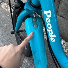 People(ピープル) いきなり自転車 かじとり式 14インチの画像