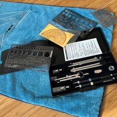 製図用具セットにの画像