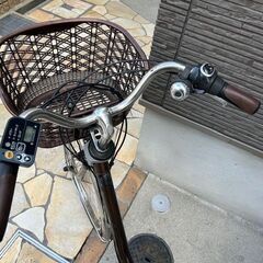 🌈大容量8.9Ah！Panasonic　ビビ　26インチ　電動自転車　電動アシスト自転車　11142の画像